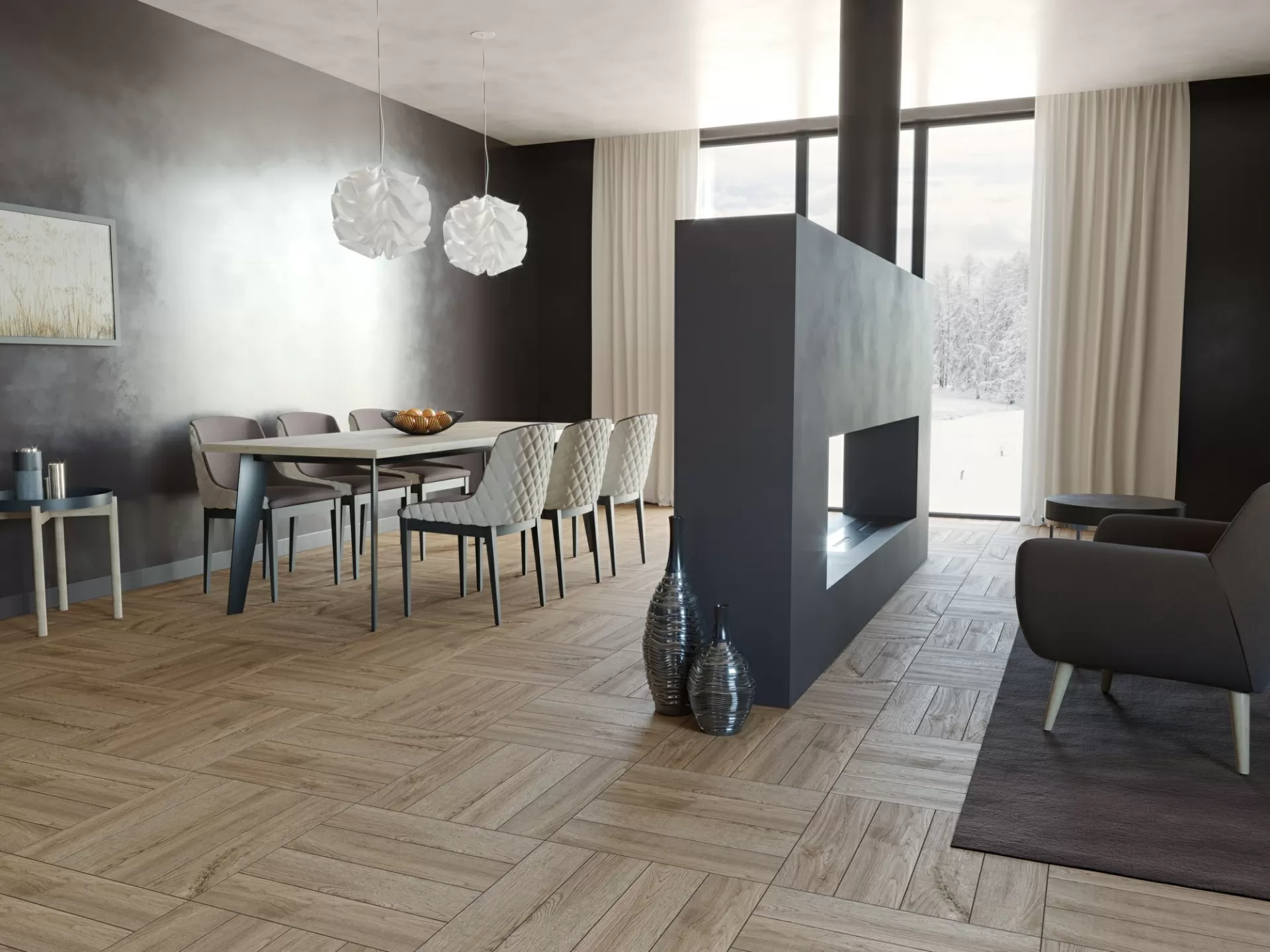 Керамогранит GT55VGNG Орлеан Светло-коричневый 59,4*14,7