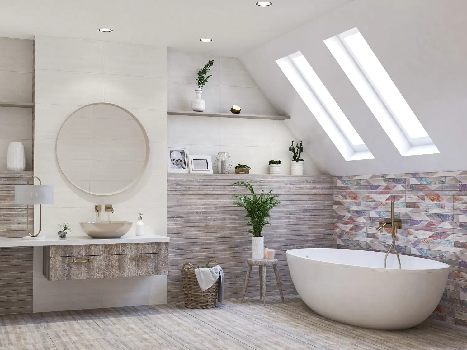 Керамогранит 847763101 Shabby R 60x60