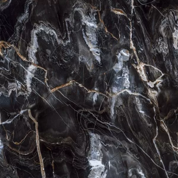 Керамогранит GR103 Toledo Black High glossy 600x600