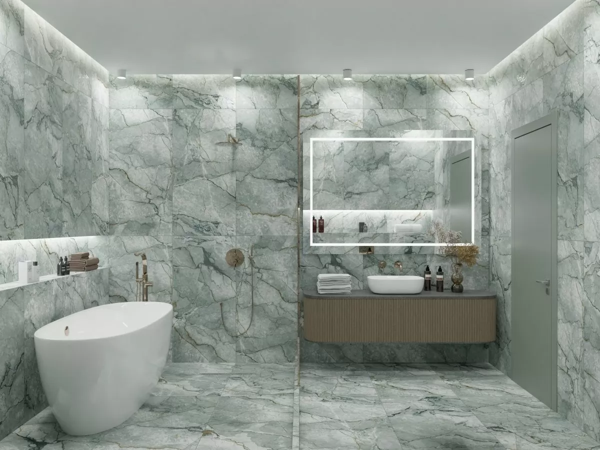 Керамогранит CR121 Tanami Pearl Carving 60x60