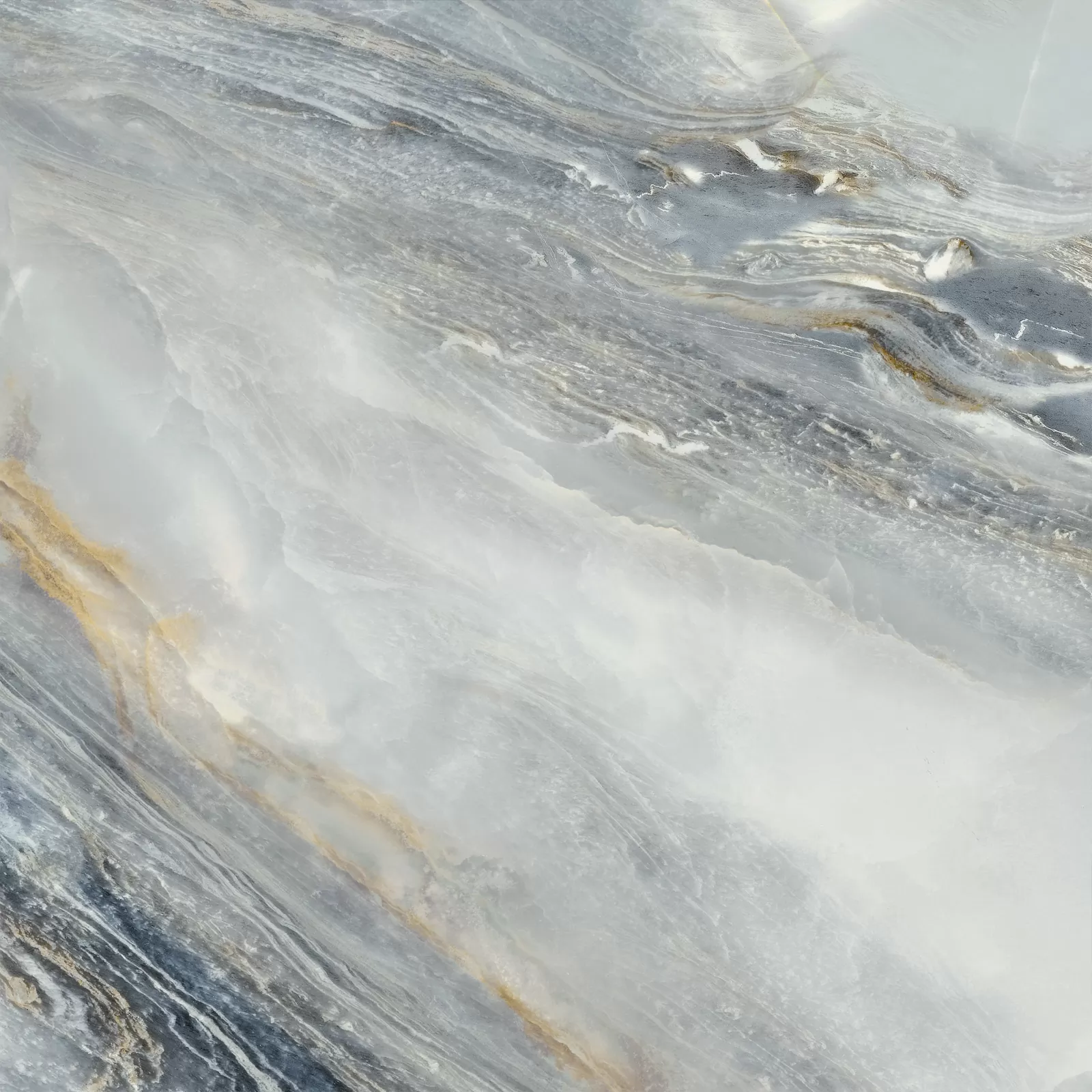 Керамогранит D60228M Estelle Blue карвинг 600x600x9.5