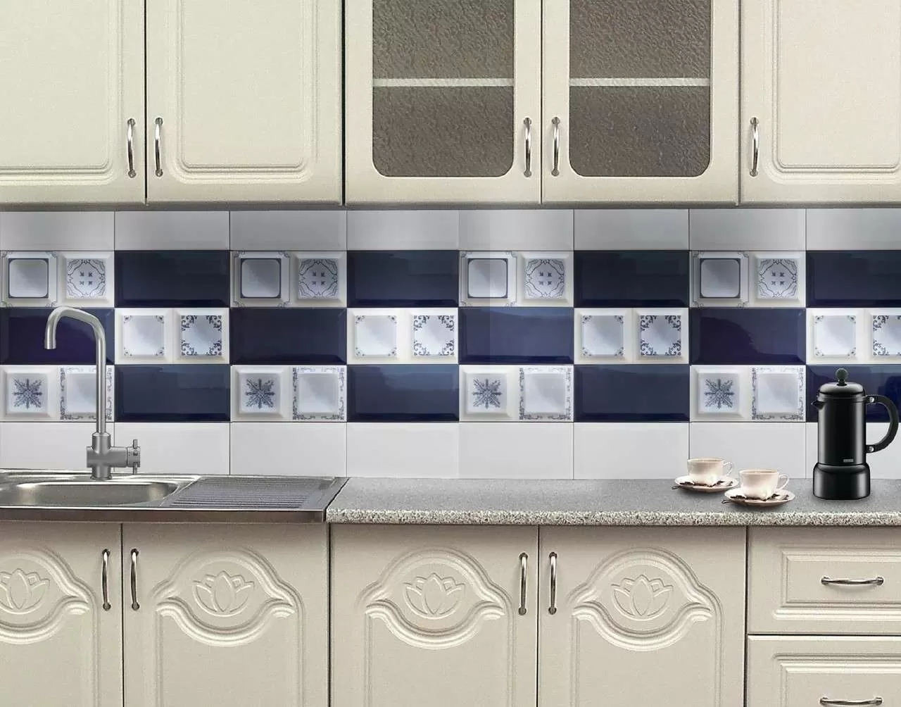 Плитка Decor Crema Sucre 10X30