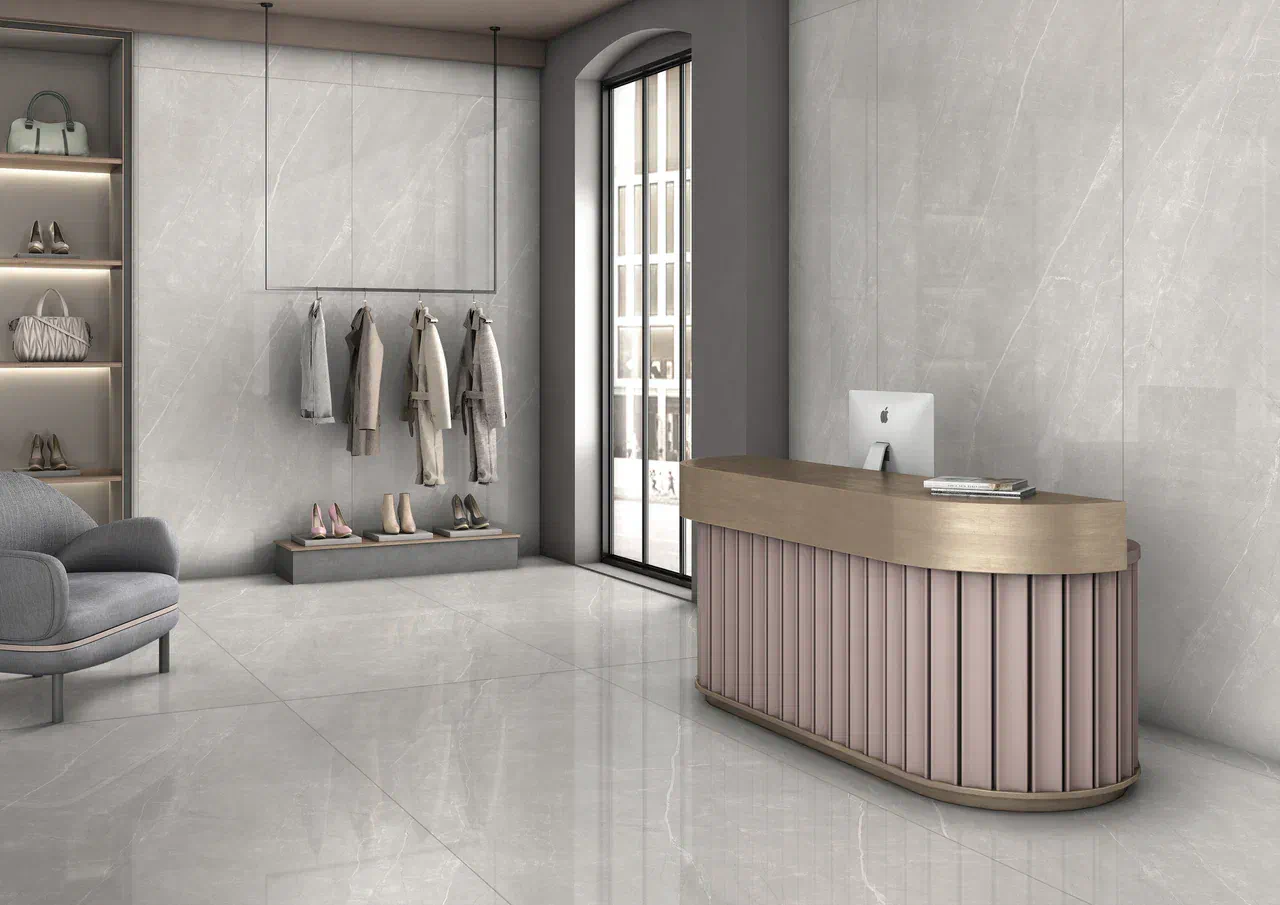 Керамогранит ENSTN3212CR80160 Travertine Beige Carving 800x1600x9