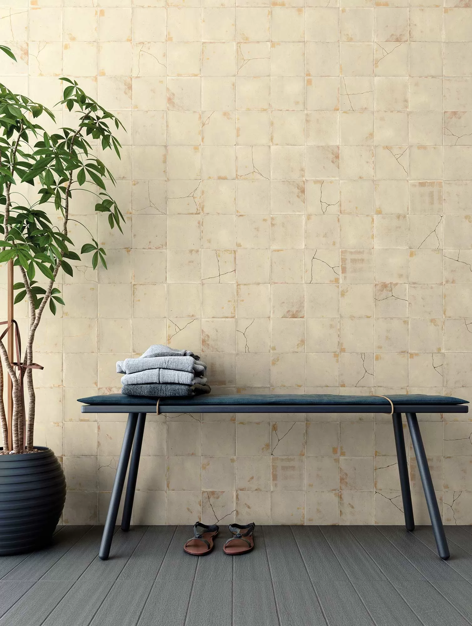 Плитка ENSO Karui Ivory 12.5x12.5