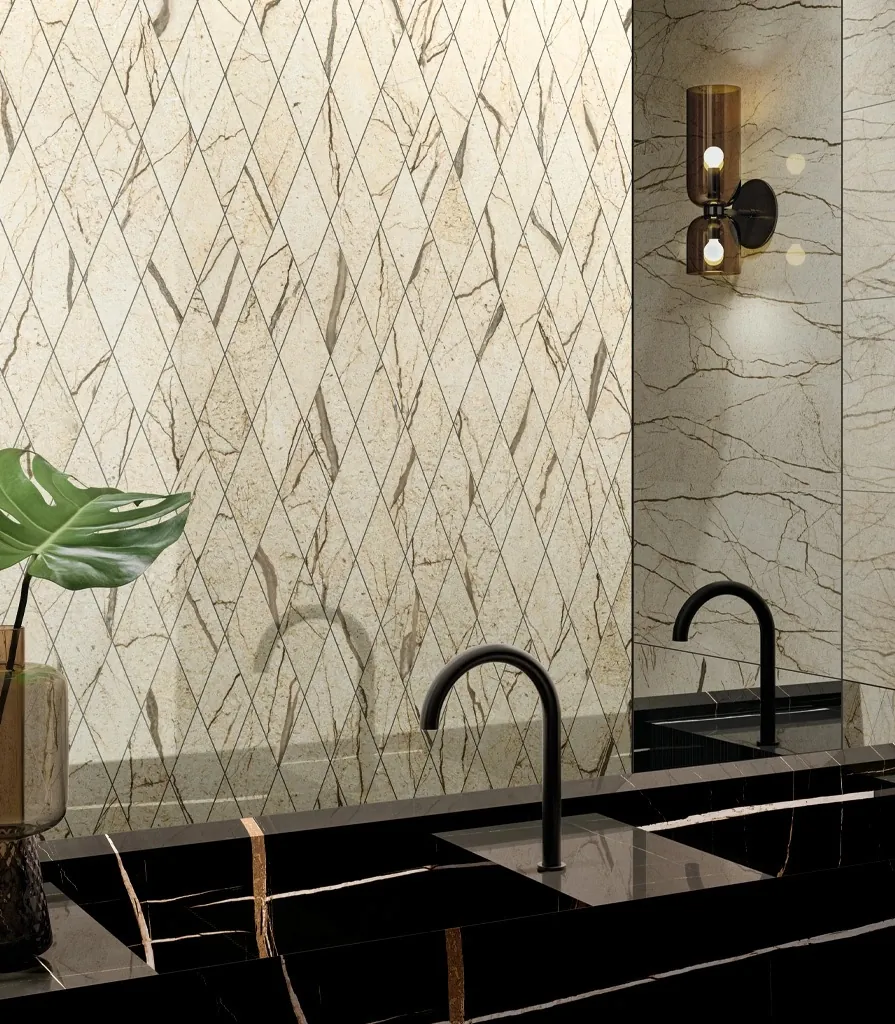 Керамогранит 600180000005 Charme Deluxe Арабескато Уайт Люкс Рет 120x278