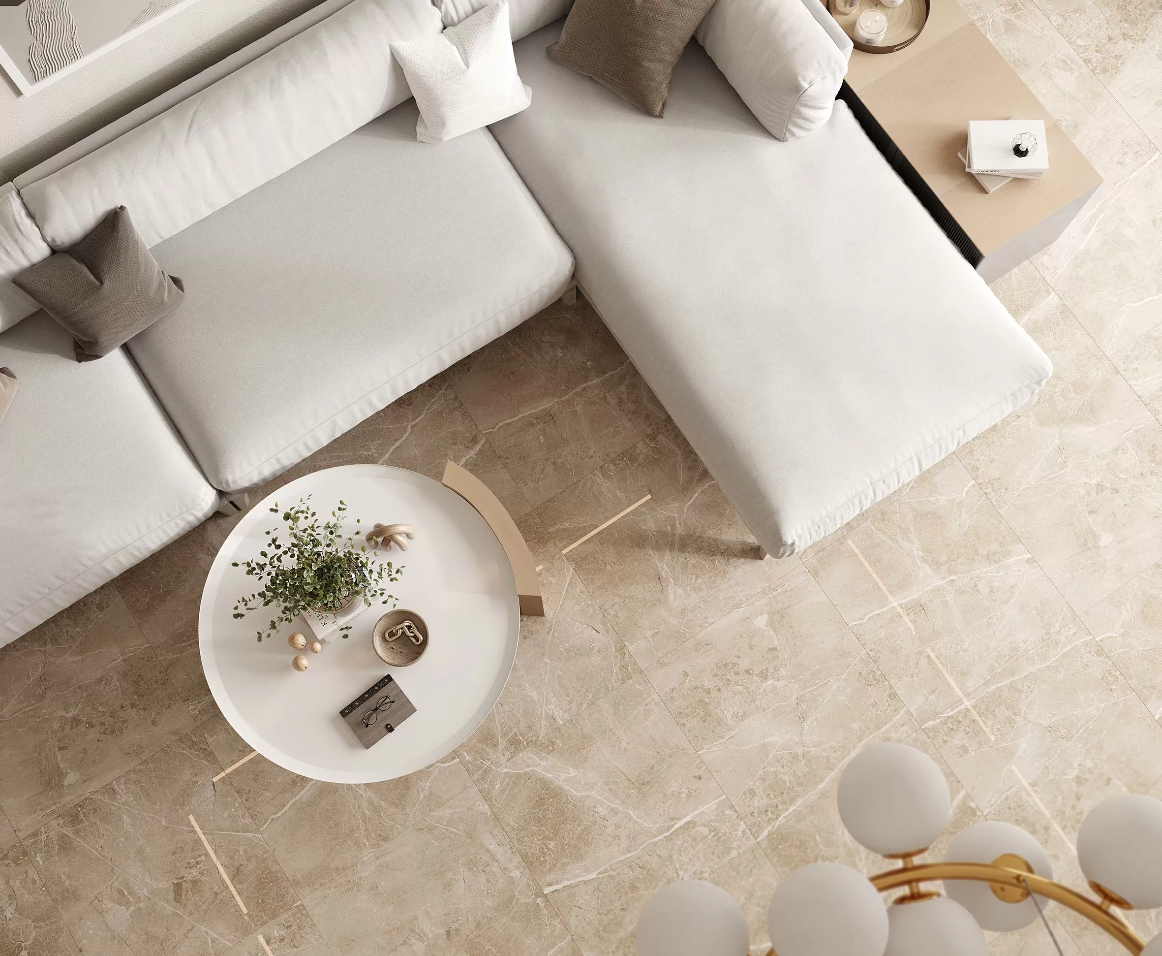 Керамогранит Obsidian Taupe Полированный 60x120