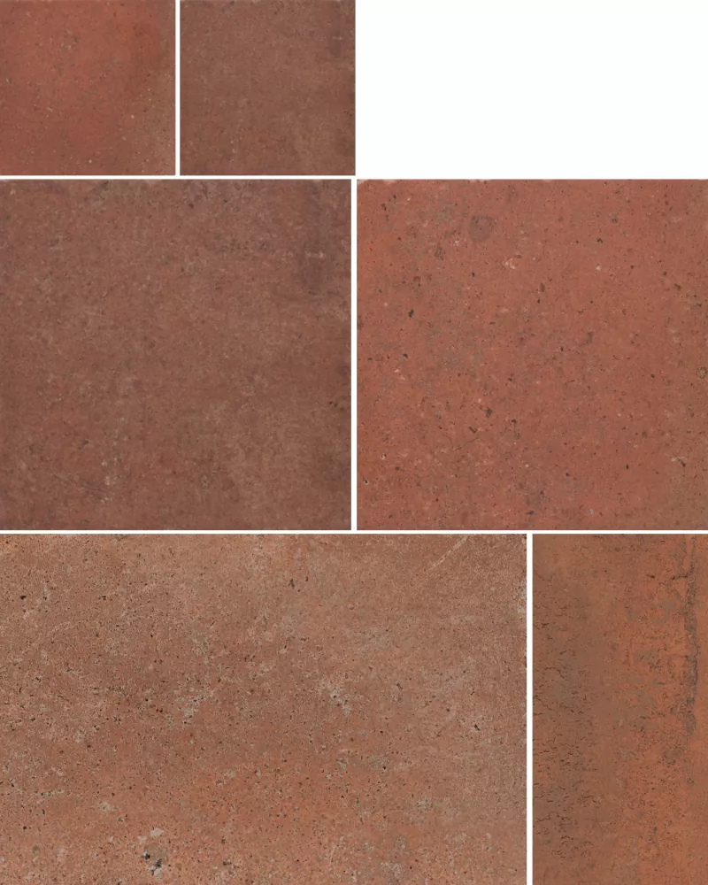 Керамогранит 1086527 Italica Modulare 39 Terra Bruciata (комплект 2шт 20x20, 1шт 20x40, 2шт 40x40, 1шт 40x60,8)
