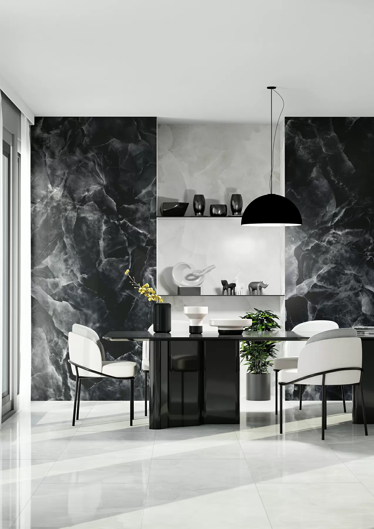 Керамогранит L11OIBK Onyx Black 9mm 60x120