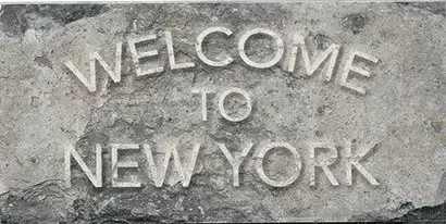 Керамогранит 1048426 New York Road Signs Mix Wall Street 10x20