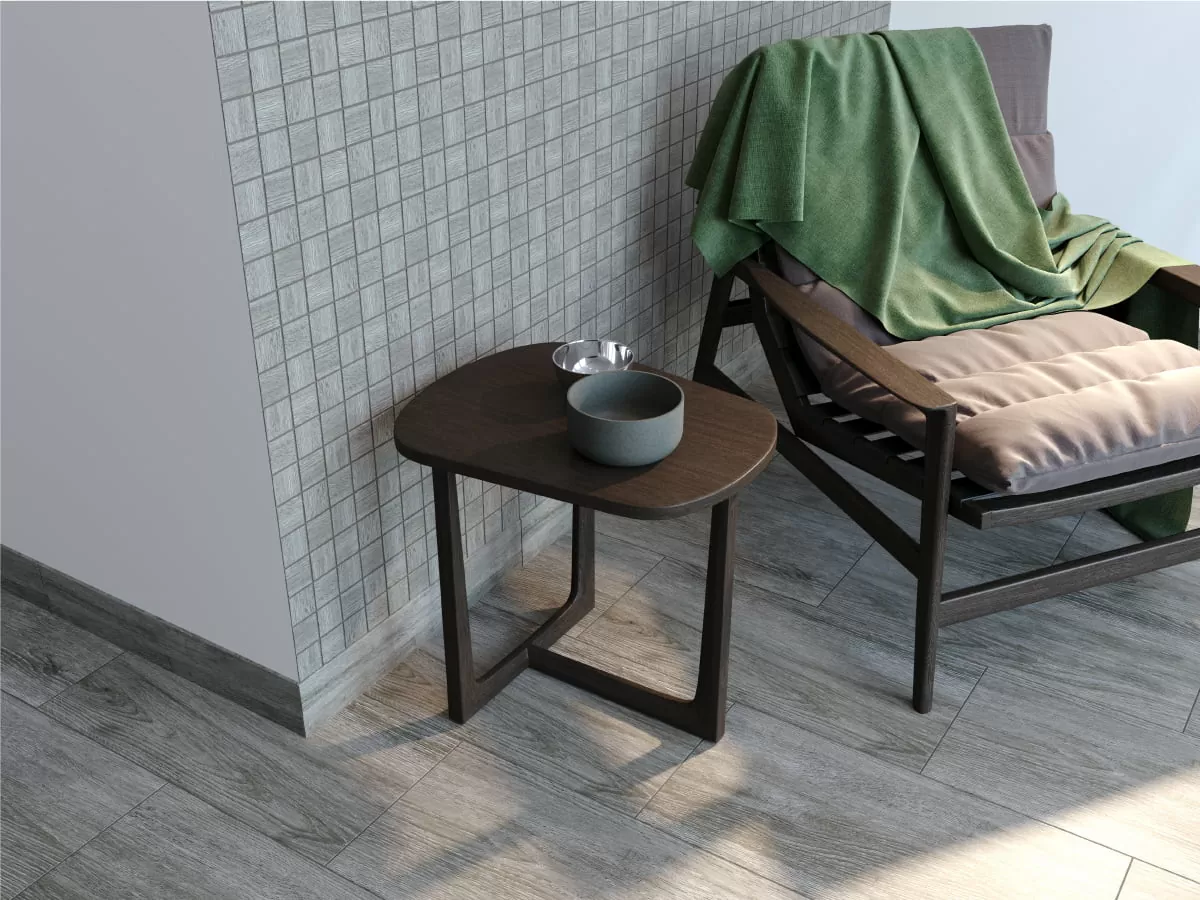 Керамогранит WS5A116 Плинтус Woodhouse коричневый 7x59,8