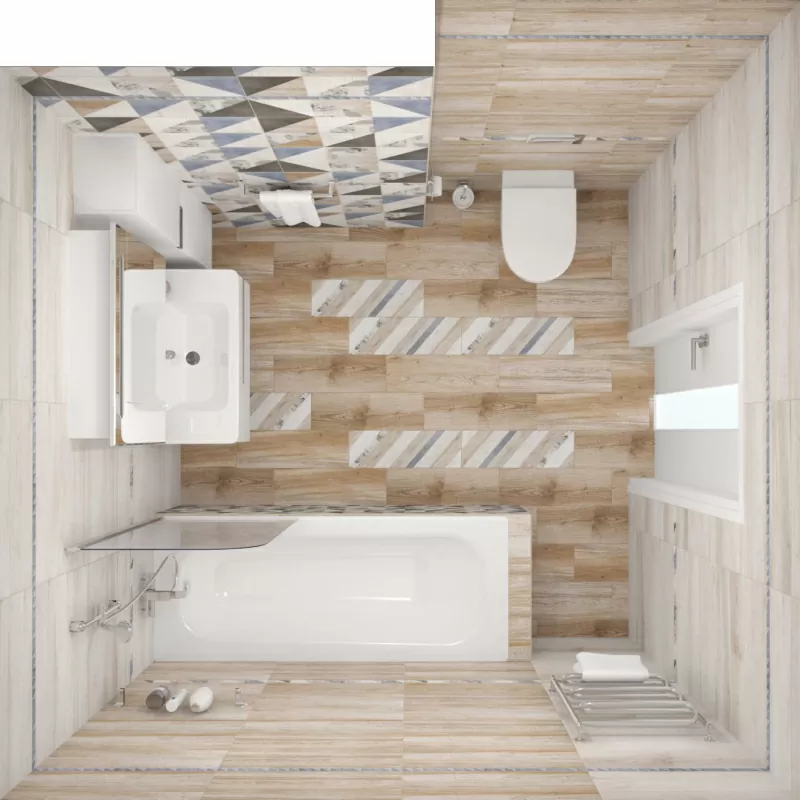 Керамогранит Вестанвинд декор натуральный 7364-0002 (3606-0029) 20х60