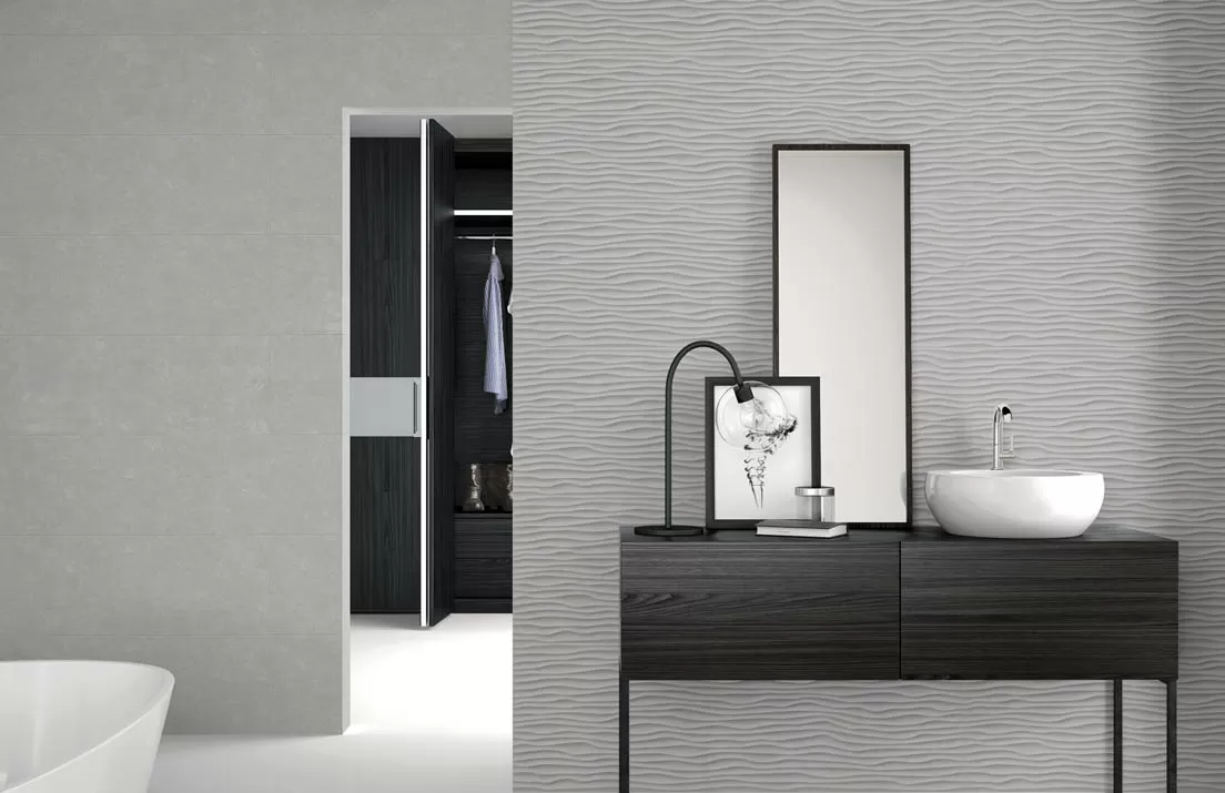 Плитка Microcemento Blanco 30x90