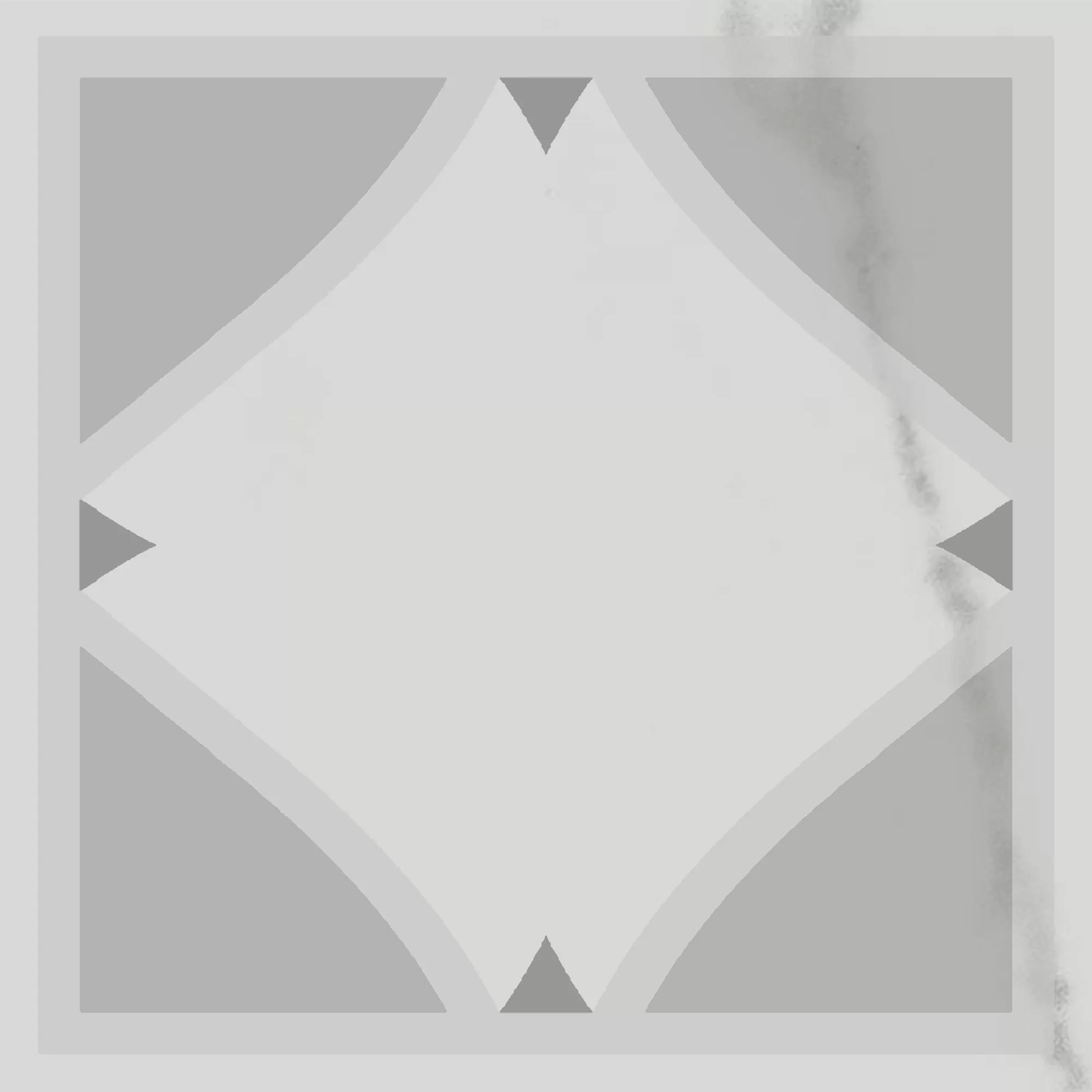 Керамогранит VT/A633/SG9004 Вставка Мираколи матовый 7x7x0,8