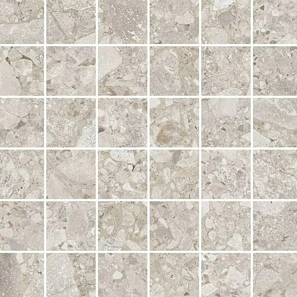 Мозаика K9474298R001VTE0 Ceppostone Мозаика Норковый Матовый R10B 7Рек 5x5 30х30