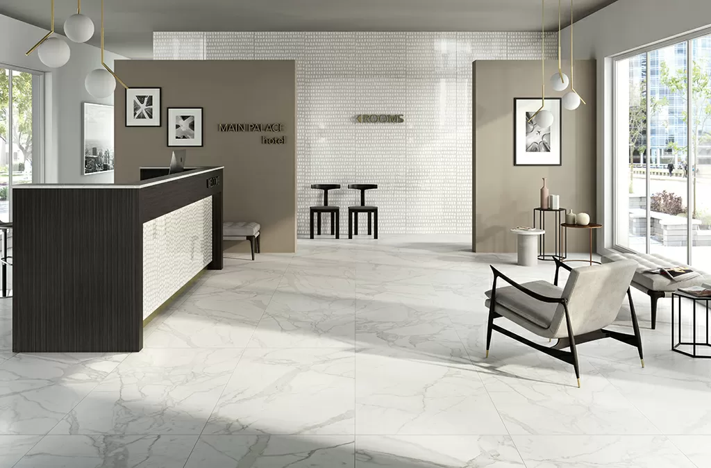 Керамогранит MM751LR MARMOREA BIANCO STATUARIO lev 74x74