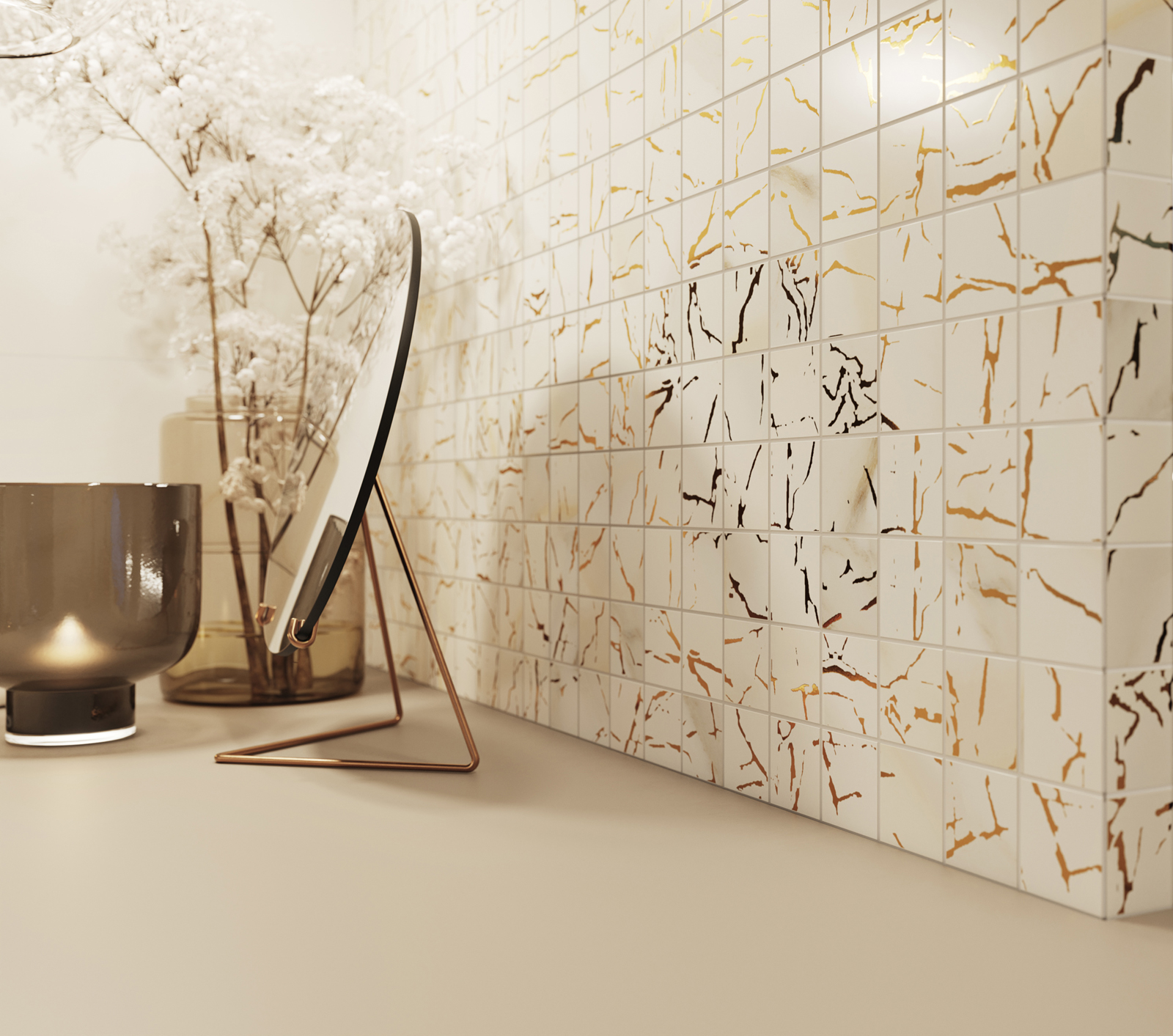Керамогранит DAK63830 CAVA white matt 60x60