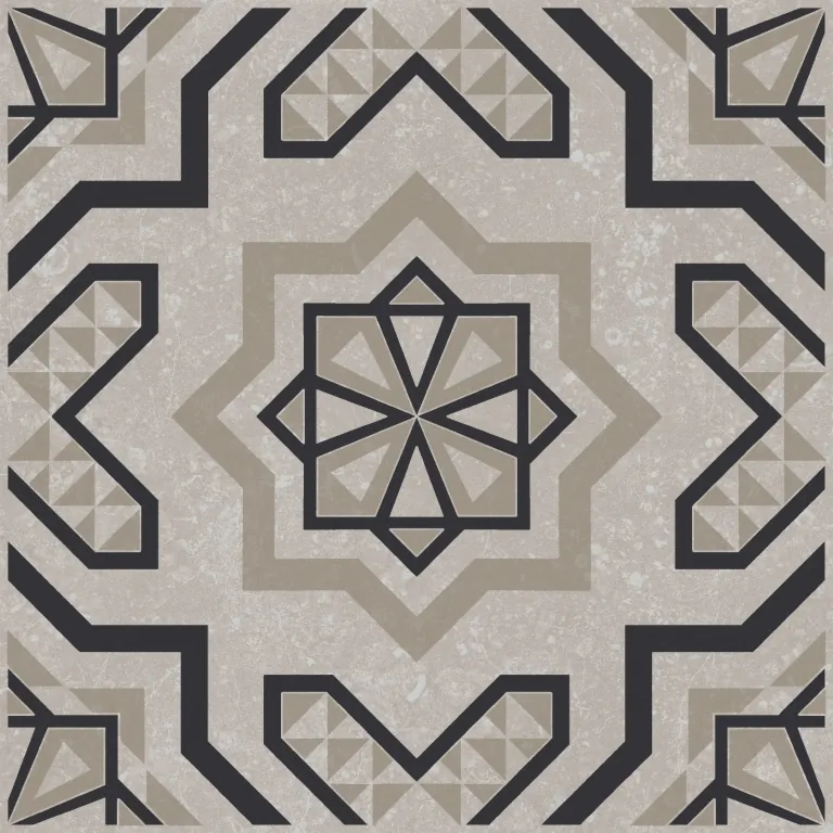 Керамогранит KMD3STA047GN Декор Касабланка серый светлый матовый 20x20x0,8