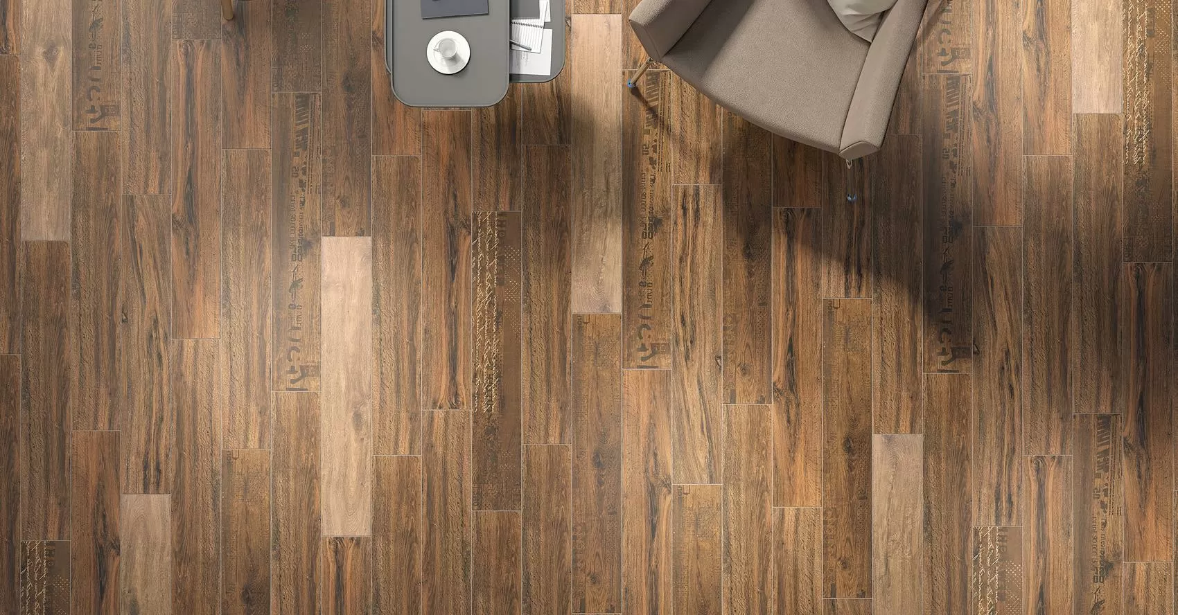 Керамогранит Rovere Grey Matt Rektifiye 20x120