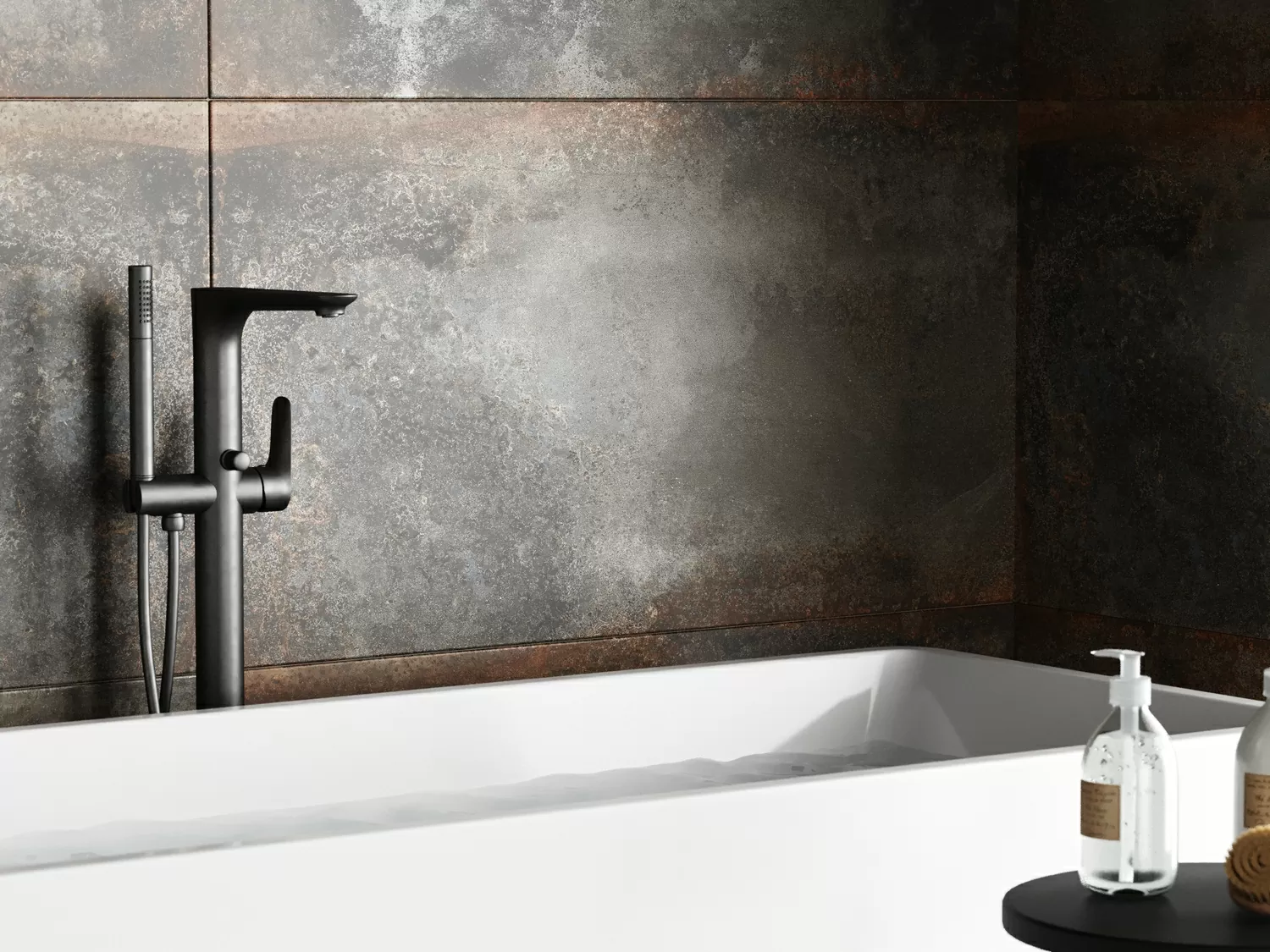 Керамогранит 17429 Rustico многоцветный ректификат 60x120