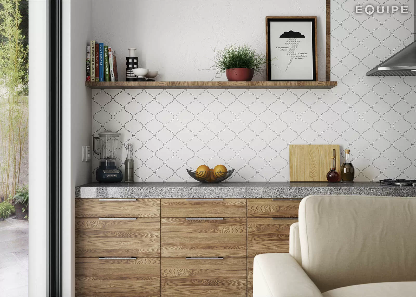 Плитка 21912 HEXAGON SCALE Wall Light Grey 10,7x12,4