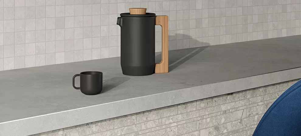 Мозаика K9475138R001VTE0 Ceppostone Мозаика Темно-серый Матовый R10B 7Рек 5x5 30х30