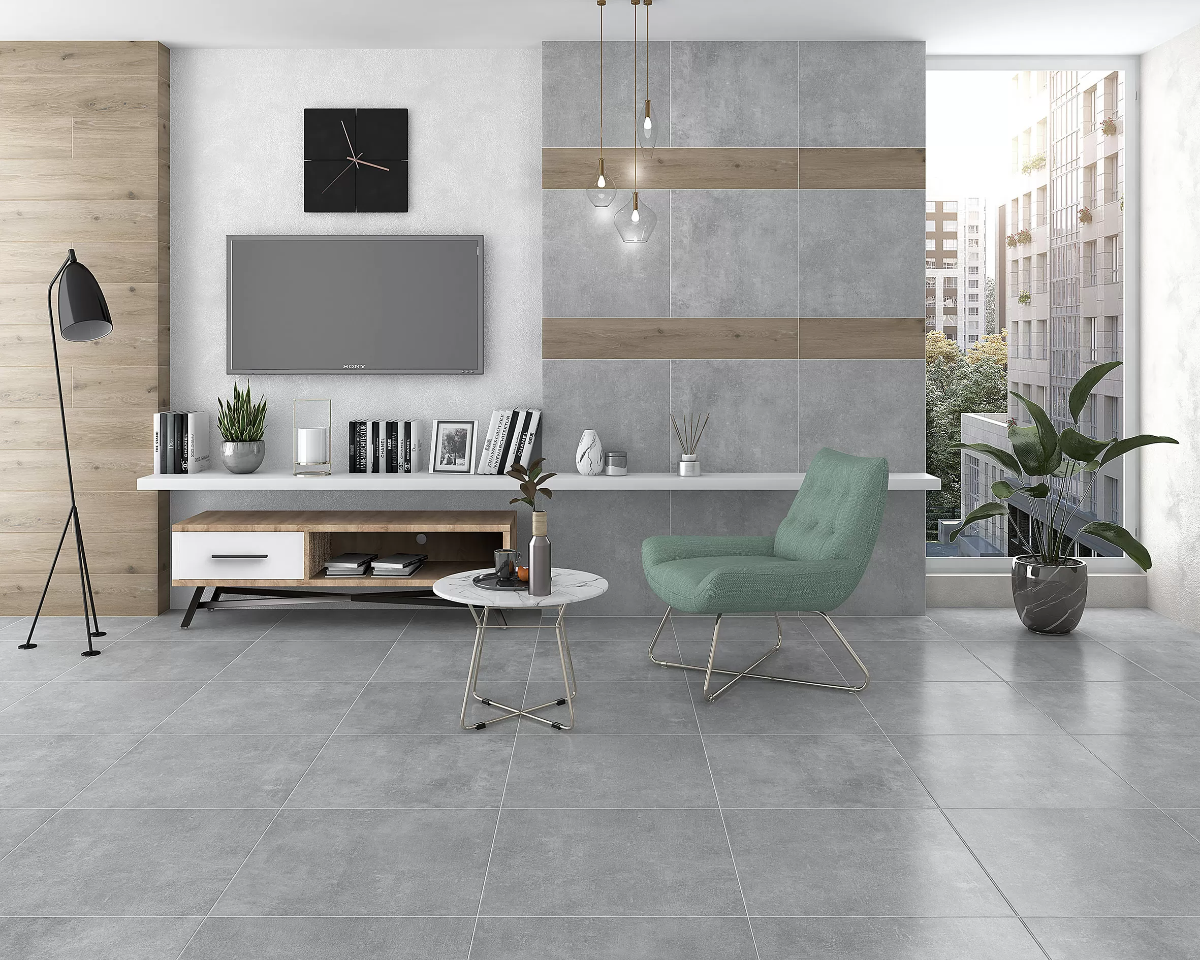 Керамогранит SG646120R Logos бежевый обрезной 60х60