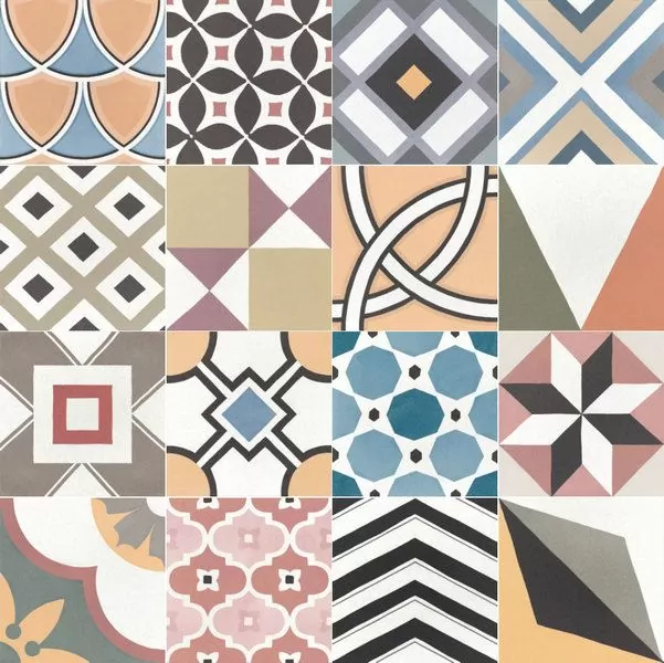 Керамогранит 22104 CAPRICE PATCHWORK COLOURS 20X20