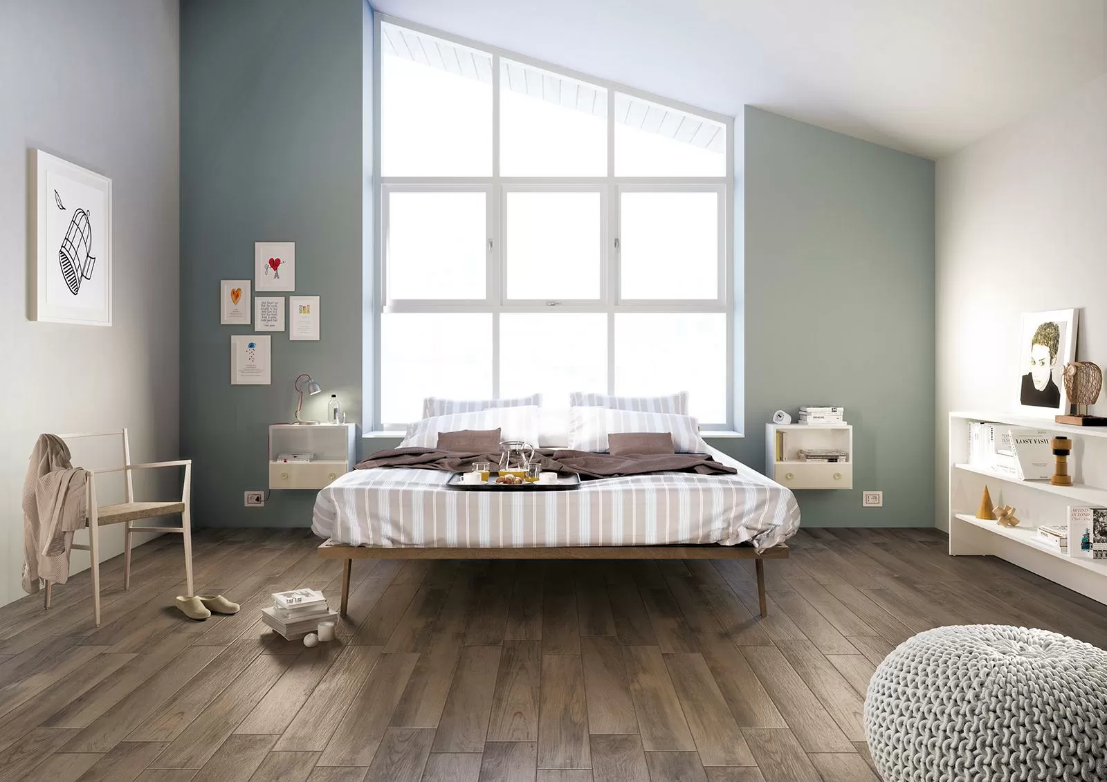 Керамогранит MLNS Battiscopa BT Treverkmood Rovere 7.5x90