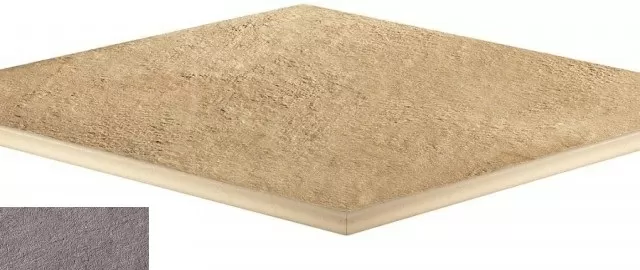 Керамогранит 620090000870 Cliff Grigio Round Angolare 60x60
