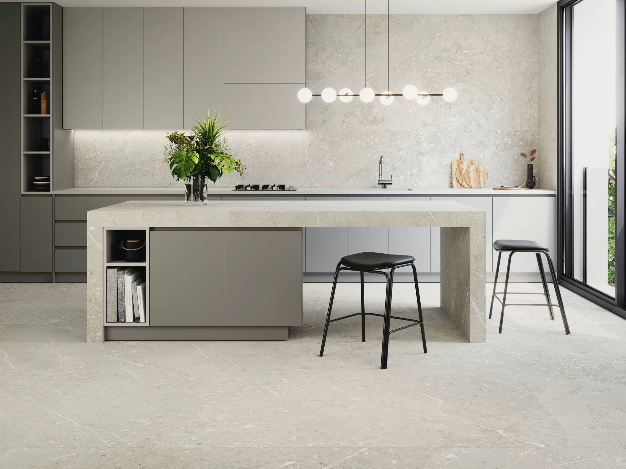 Керамогранит Volcano Avorio Rect 120x260