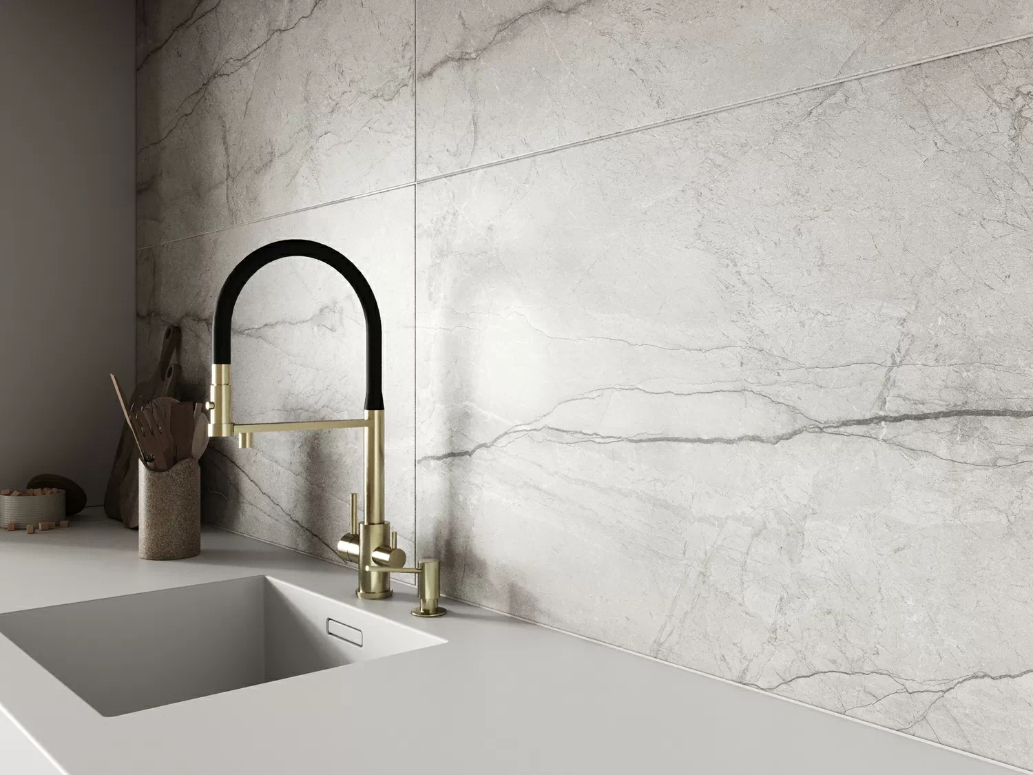 Керамогранит 17441 Vena серый ректификат 60x120