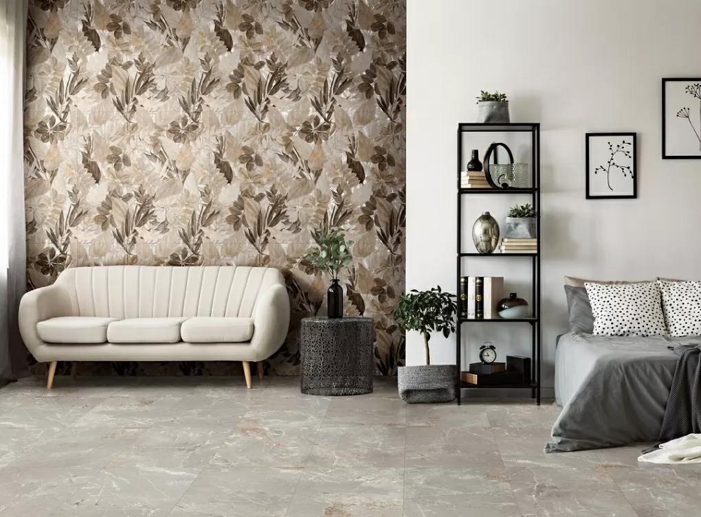 Керамогранит 12GNDEC01RET Genesis Decoro Flora Warm Rett R10 60х120