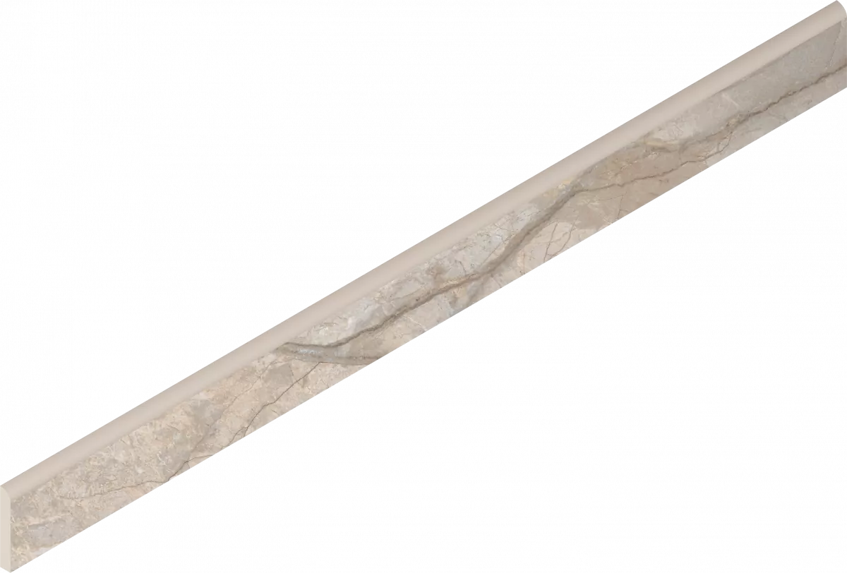 Керамогранит 610130007467 Stellaris Elegant Silver Battiscopa Nat 7.2x80