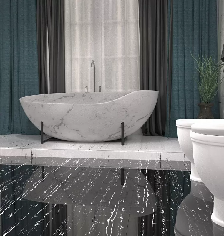Керамогранит 3083 Diamond Portoro High Glossy 60*120
