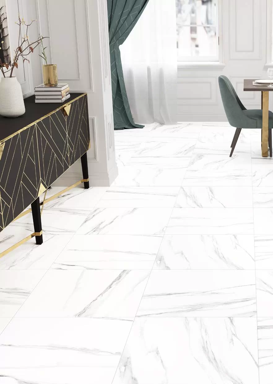 Керамогранит GP40STA11R Statuario Gold матовый 600x600x9,5