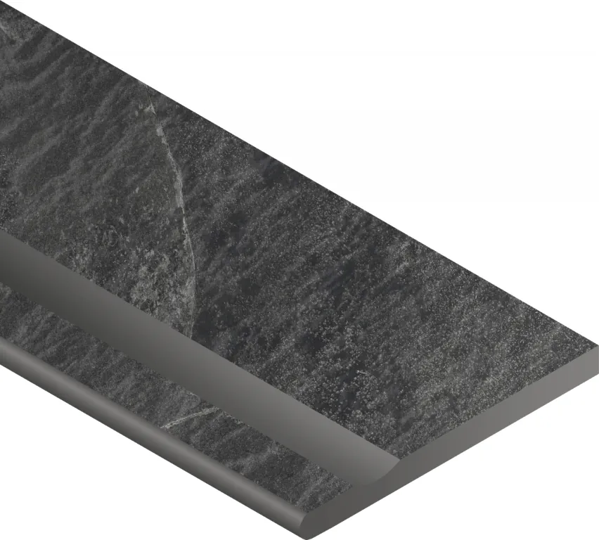 Керамогранит 620090001202 Materia X2 Titanium Bordo Svasato Round SX 30x120