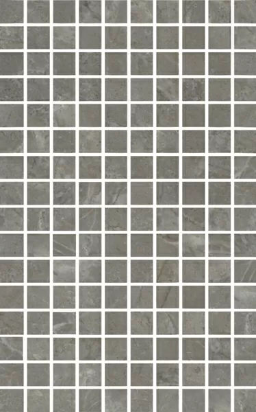 Мозаика MM6434 Кантата мозаичный серый глянцевый 25x40