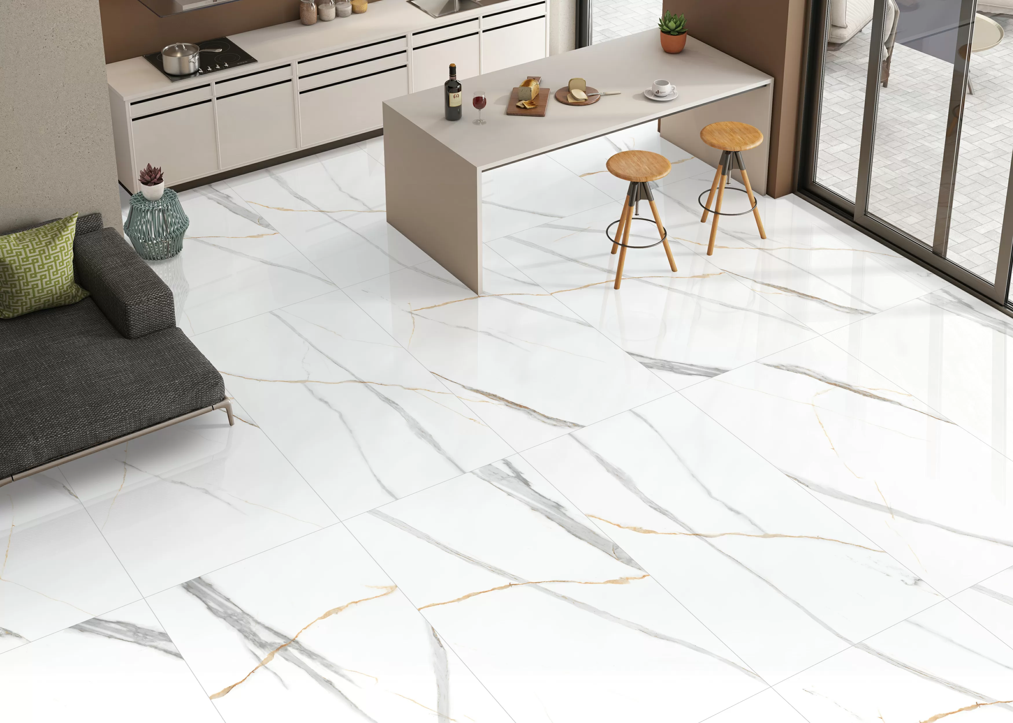 Керамогранит NTT996070M Callacata Carving 60x60