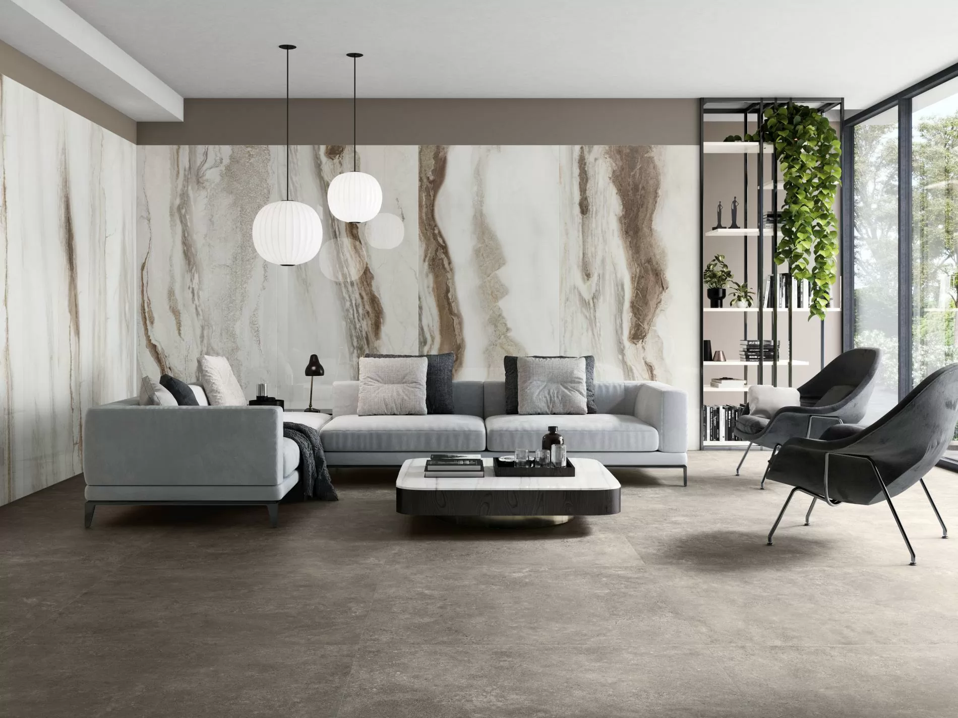Керамогранит Argile Silver R10 90x90