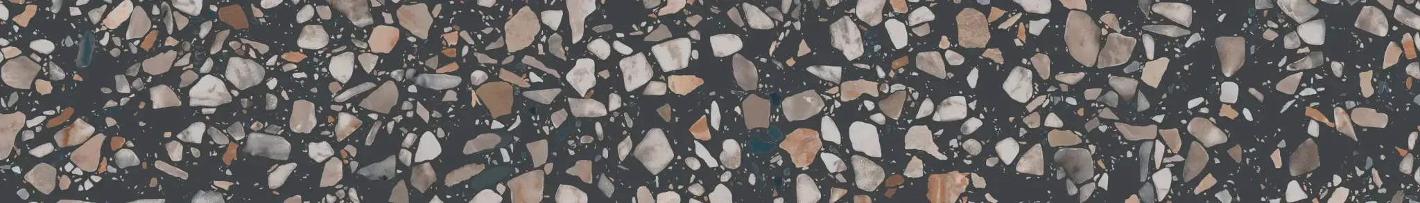 Керамогранит KM6060G0021RBT6 Плинтус Бричиола чёрный матовый обрезной 60x9,5x0,9