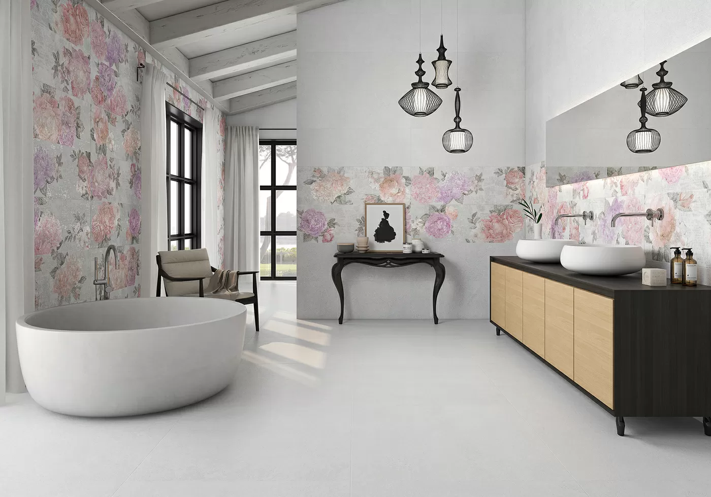 Плитка KW86C00P Aliza Concept Pearl 40x120