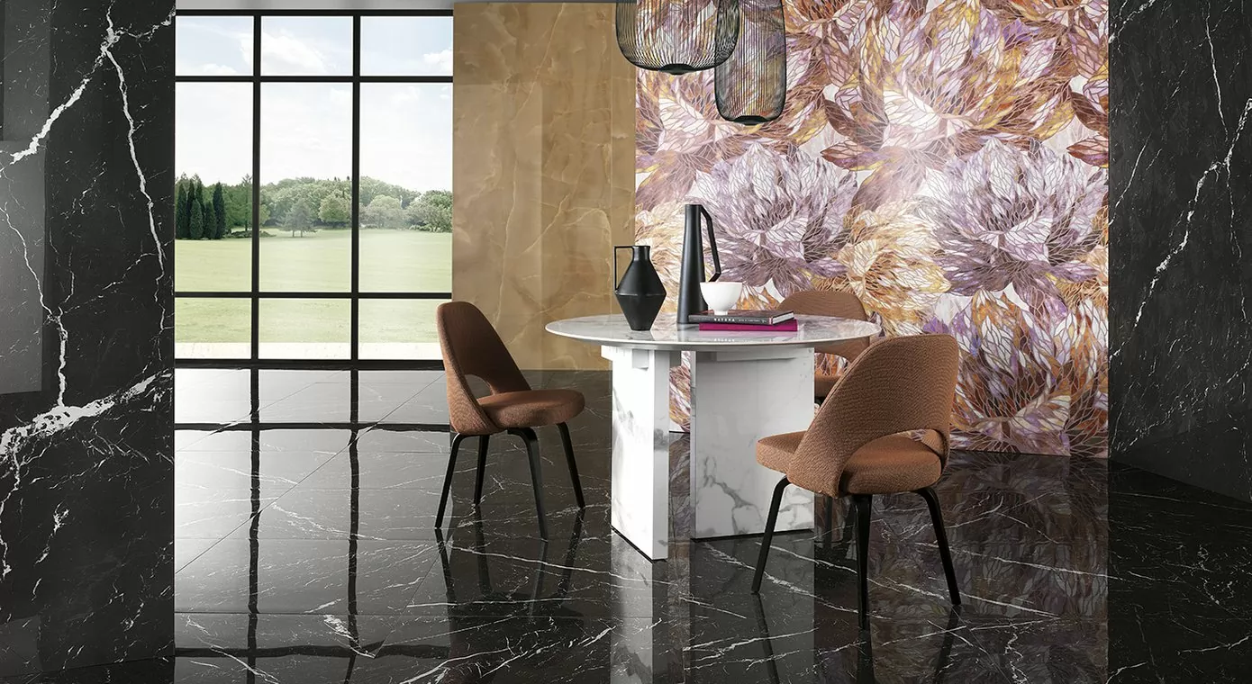 Плитка fQNI Roma Gold Carrara Superiore Brillante 30,5x56