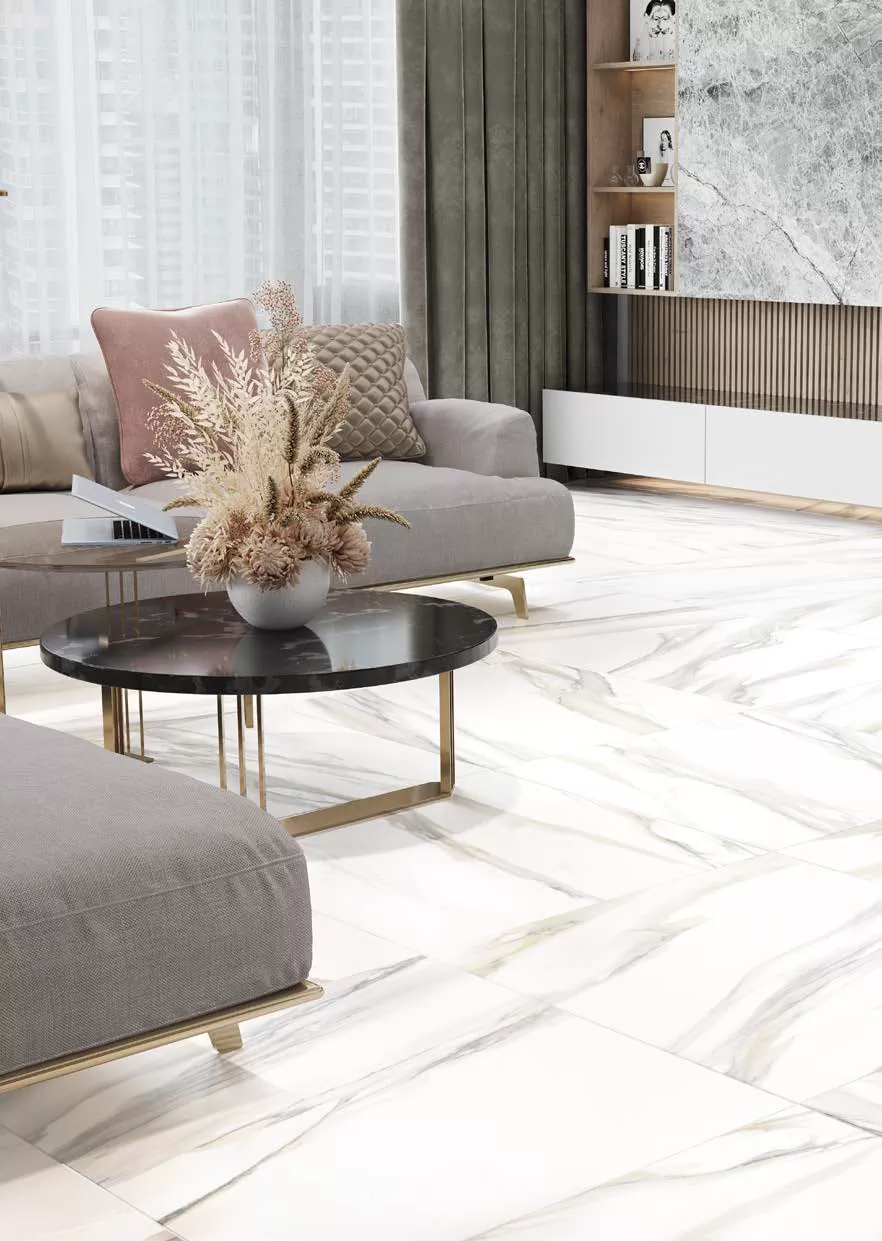 Керамогранит GP40STA11R Statuario Gold матовый 600x600x9,5