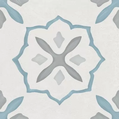 Керамогранит Sirocco Blue Cross 22,3x22,3