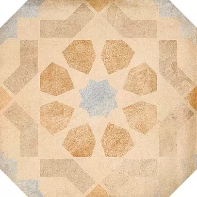 Керамогранит Laverton Octogono Turgis Multicolor Mix 20x20