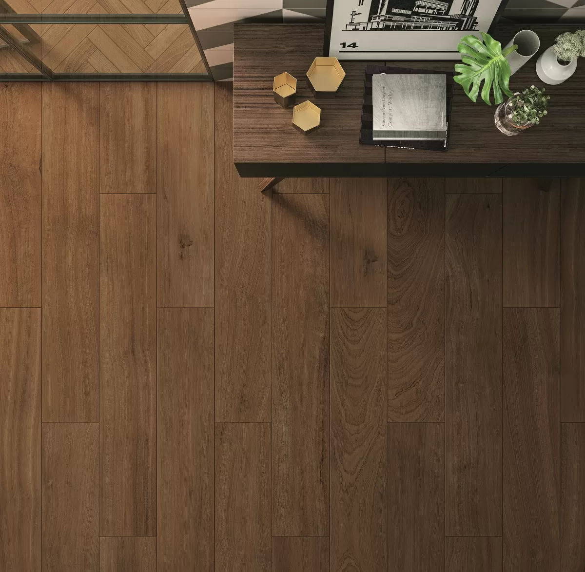 Керамогранит 600010001904 Element Wood Mogano 7.5x30