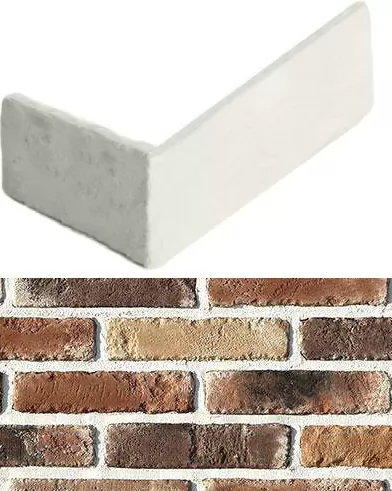 Искусственный камень 338-95 Йорк брик Design угол 8x17,5x4,7