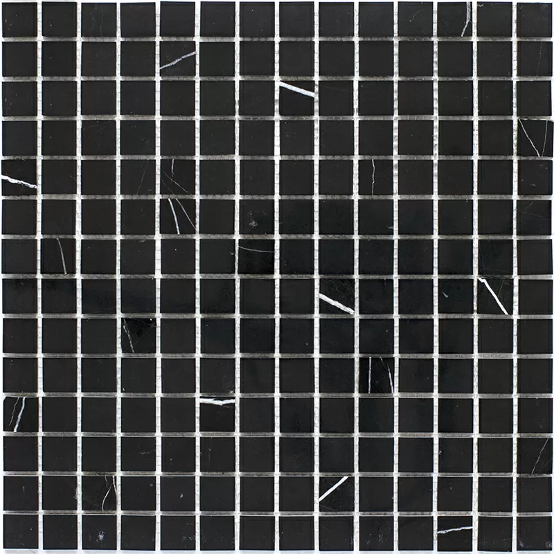 Мозаика JMST034 Black Polished 30.5X30.5