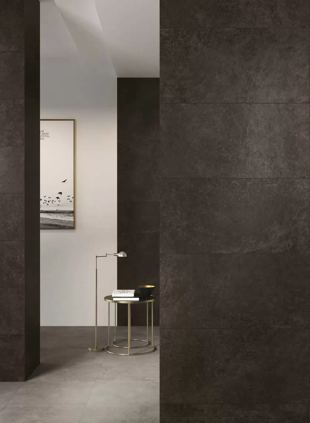 Керамогранит 620090000793 Drift White Griglia Angolo Sx 20x60