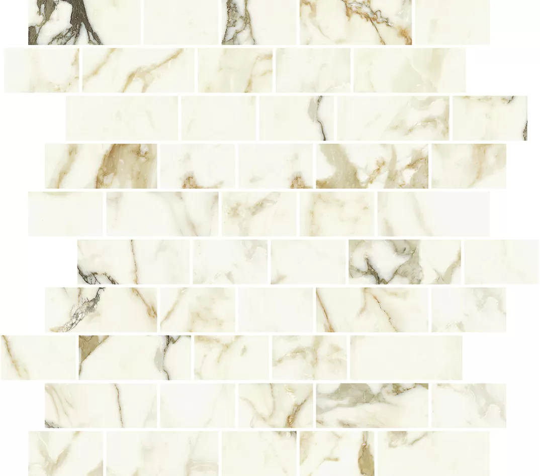 Мозаика 6001271 Luce Oro Brick Mix 32x37